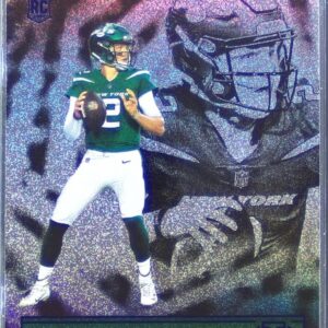 2021 Illusions Zach Wilson Trophy Collection Dots RC #60 Jets