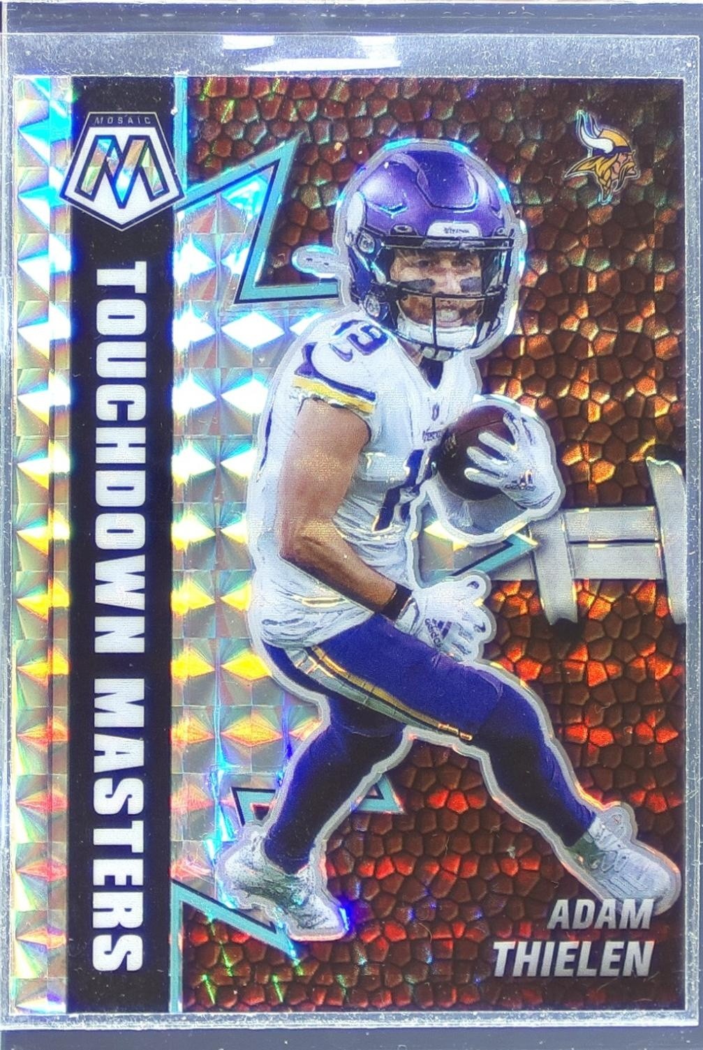 2021 Mosaic Adam Thielen #TM-6 Vikings Touchdown Masters Mosaic
