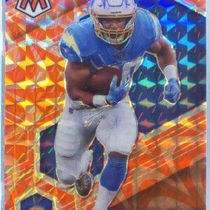 2021 Mosaic Austin Ekeler Prizm Reactive Orange #114 Chargers