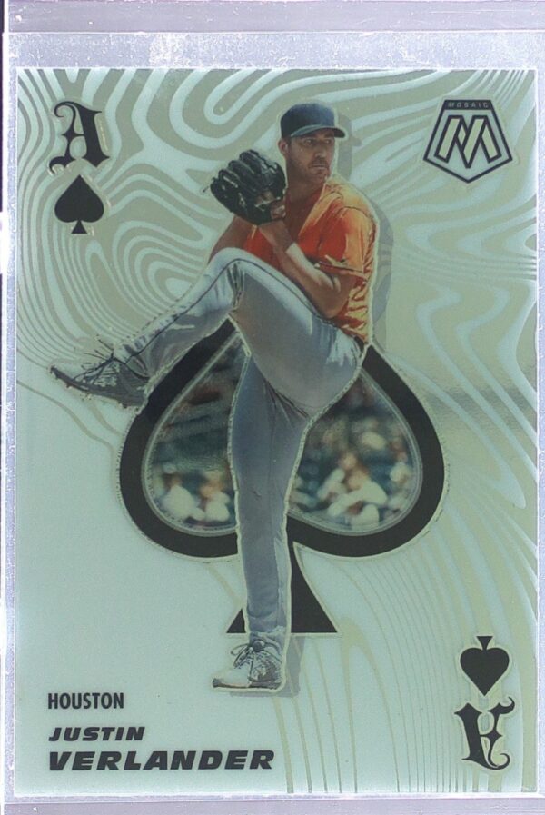 2021 Mosaic Justin Verlander #ACE7 Astros Aces