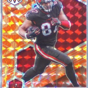 2021 Mosaic Rob Gronkowski Prizm Reactive Orange #188 Buccaneers