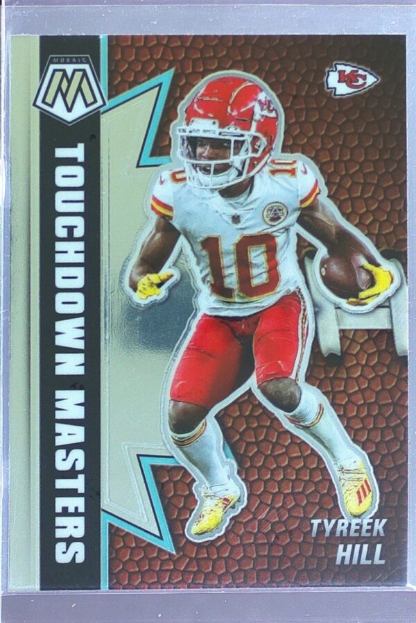 2021 Mosaic Tyreek Hill #TM-4 Chiefs Touchdown Masters Mosaic