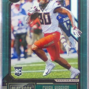 2021 Panini Chronicles Draft Picks Chuba Hubbard RC #346 Cowboys
