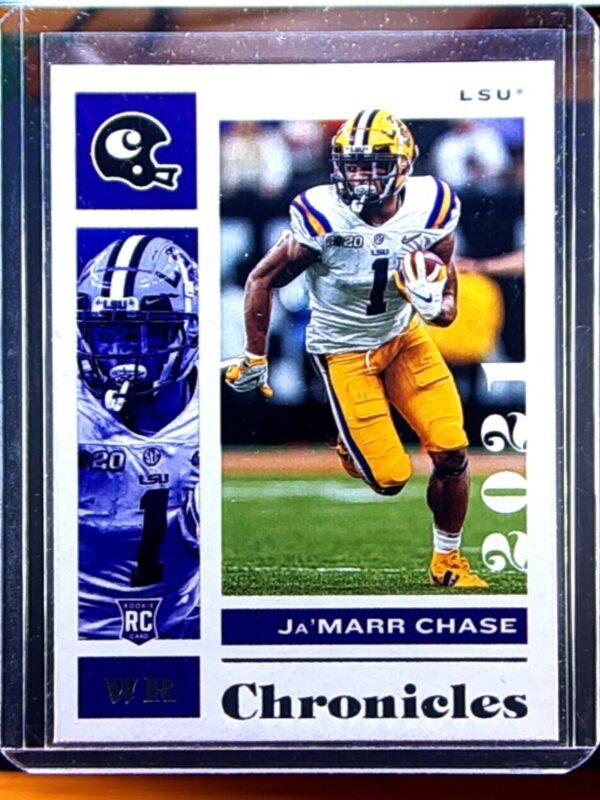 2021 Panini Chronicles Draft Picks Ja'Marr Chase #5 Tigers