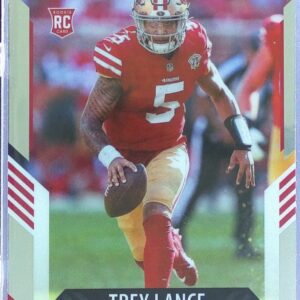 2021 Panini Chronicles Trey Lance RC #404 49ers Score Update Rookies Silver