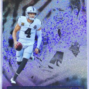 2021 Panini Illusions Derek Carr Trophy Collection Starlight #26 Raiders