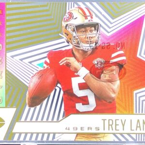 2021 Panini Illusions Trey Lance RC #SS-13 49ers Shining Stars