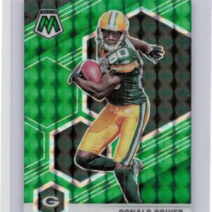 2021 Panini Mosaic Donald Driver Prizm Green #80 Packers