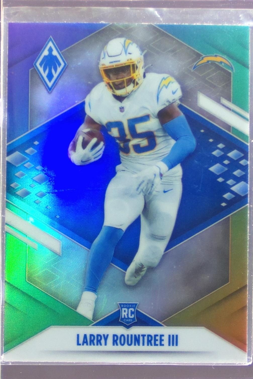 2021 Panini Phoenix Larry Rountree III RC #178 Chargers