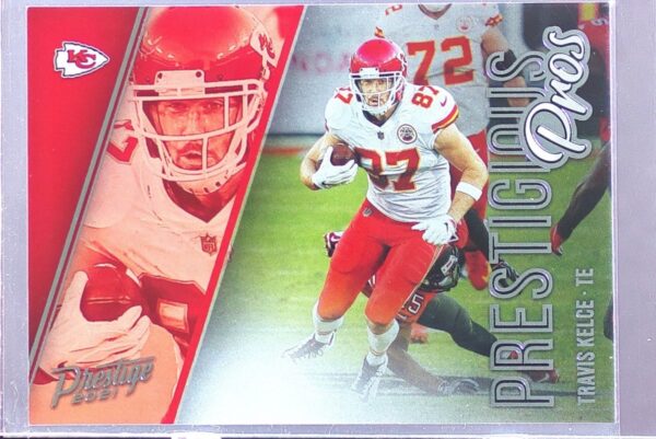 2021 Panini Prestige Travis Kelce #PP-TK Chiefs Prestigious Pros