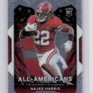 2021 Panini Prizm Draft Picks Collegiate Najee Harris #193 Alabama Crimson Tide