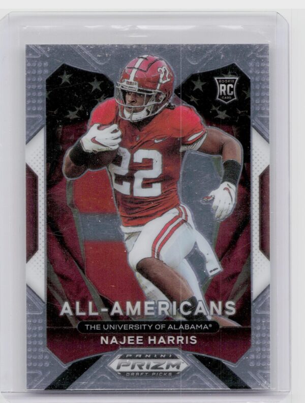 2021 Panini Prizm Draft Picks Collegiate Najee Harris #193 Alabama Crimson Tide