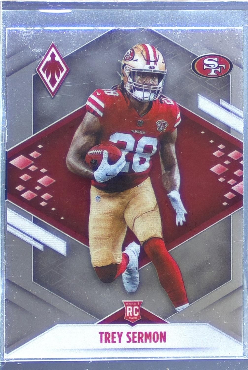 2021 Phoenix Trey Sermon RC #126 49ers