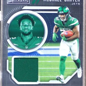 2021 Playbook Michael Carter RC JSY #NXT-MCA Jets Next Up Jerseys