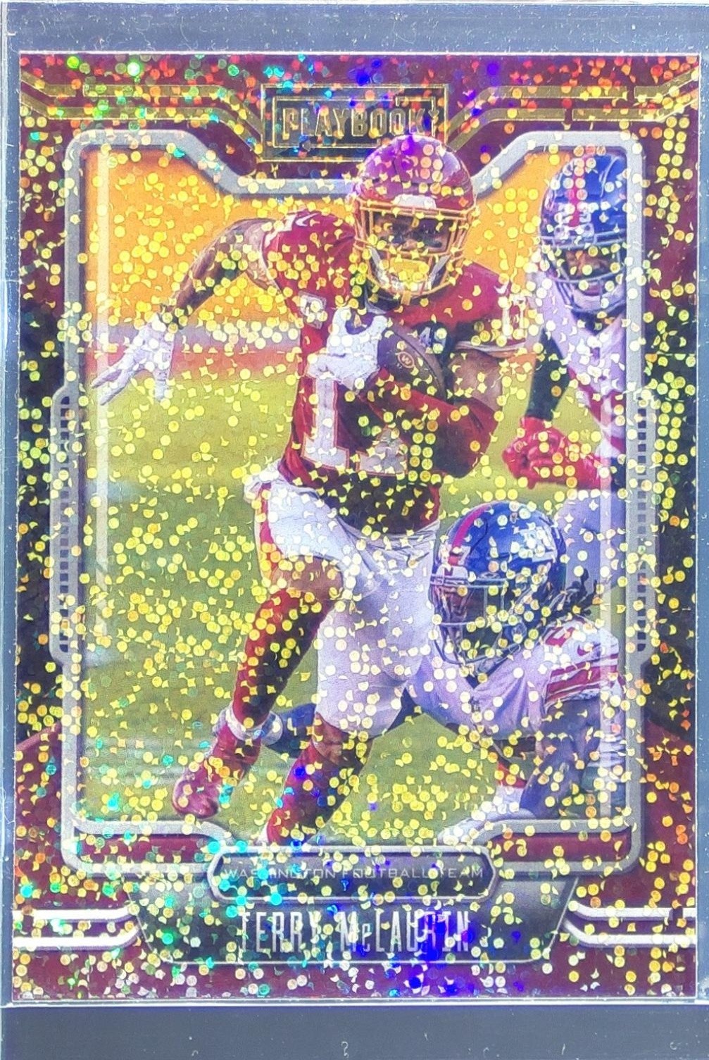 2021 Playbook Terry McLaurin Sparkle #96 Redskins