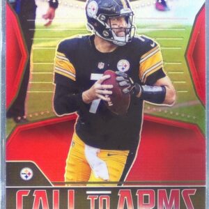 2021 Playoff Ben Roethlisberger #CA-BRO Steelers Call to Arms Red