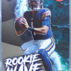 2021 Playoff Justin Fields RC #RW-JFI Bears Rookie Wave