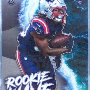 2021 Playoff Rhamondre Stevenson RC #RW-RST Patriots Rookie Wave