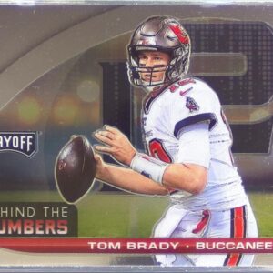 2021 Playoff Tom Brady #BTN-TBR Buccaneers Behind the Numbers