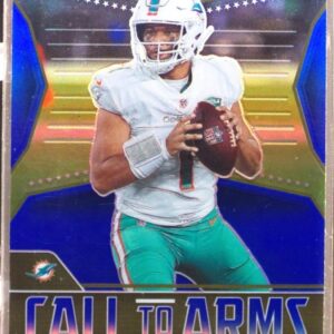 2021 Playoff Tua Tagovailoa #CA-TTA Dolphins Call to Arms Blue