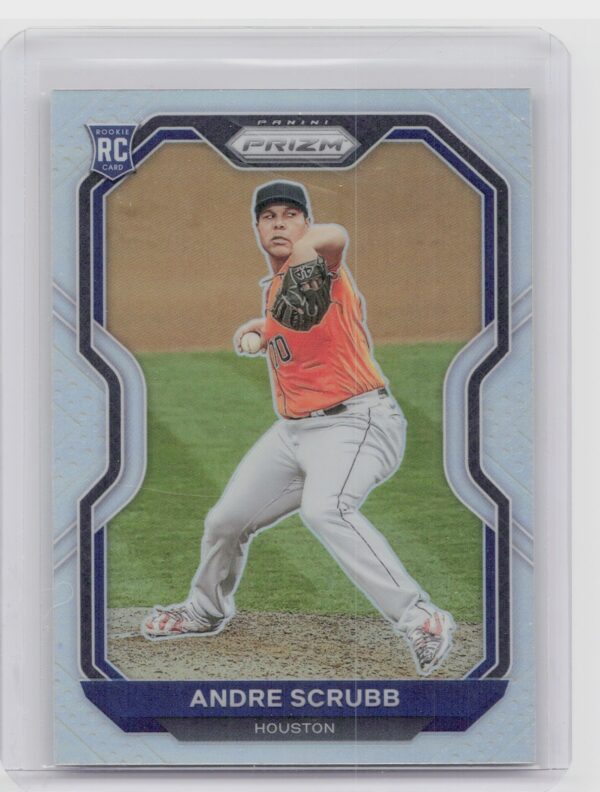 2021 Prizm Andre Scrubb Silver Prizm #54 Astros