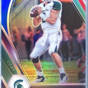 2021 Prizm Draft Picks Kirk Cousins  Red White and Blue #22 Spartans