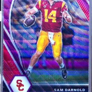 2021 Prizm Draft Picks Sam Darnold Purple Wave #29 Trojans