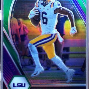 2021 Prizm Draft Picks Terrace Marshall Jr. Green RC #157 Tigers
