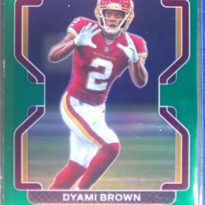 2021 Prizm Dyami Brown Green RC #353 Washinton