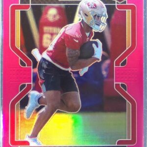 2021 Prizm Eli Mitchell Pink RC #399 49ers