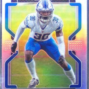 2021 Prizm Jeff Okudah Silver #153 Lions