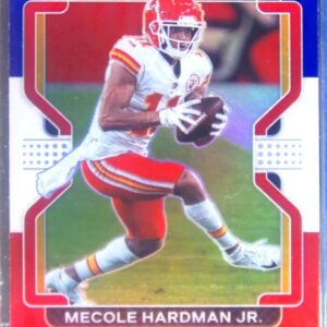 2021 Prizm Mecole Hardman Jr. Red White and Blue #188 Chiefs