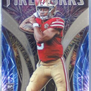2021 Prizm Trey Lance RC #F-23 49ers Fireworks