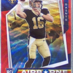 2021 Rookies & Stars Ian Book RC #AB-24 Saints Airborne Red Wave