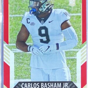 2021 Score Carlos Basham Jr. Red RC #347 Deacons