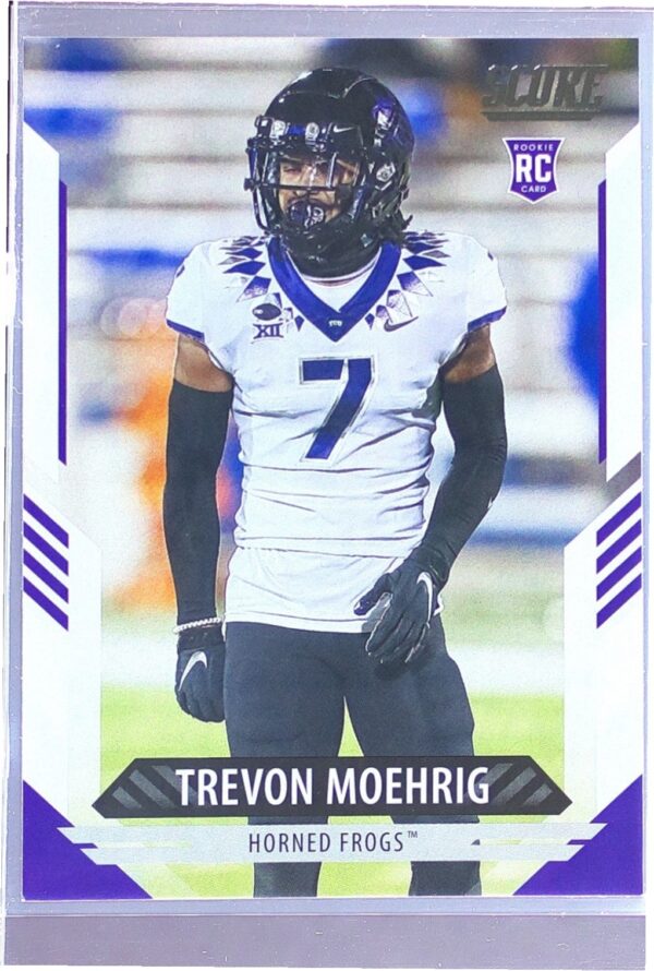 2021 Score Trevon Moehrig RC #359 Frogs