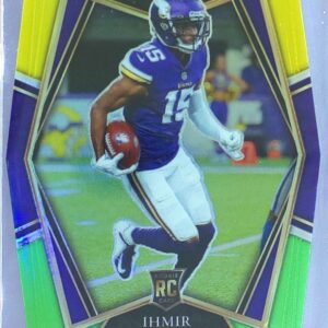 2021 Select Ihmir Smith-Marsette Green and Yellow Prizm Die Cut RC #182 Vikings