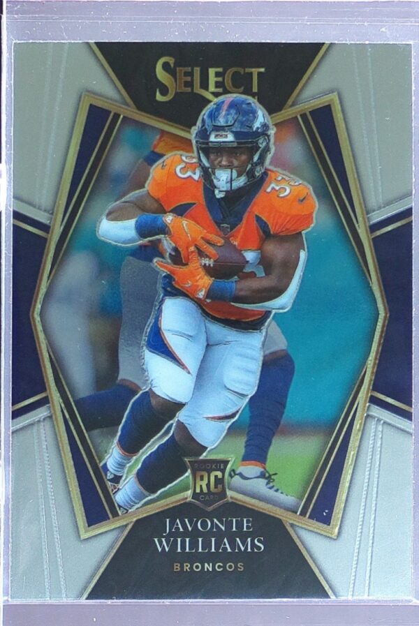 2021 Select Javonte Williams RC #157 Broncos