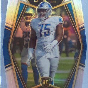 2021 Select Levi Onwuzurike Silver Prizm Die Cut RC #190 Lions