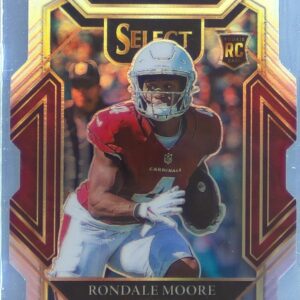 2021 Select Rondale Moore Silver Prizm Die Cut #258 Cardinals