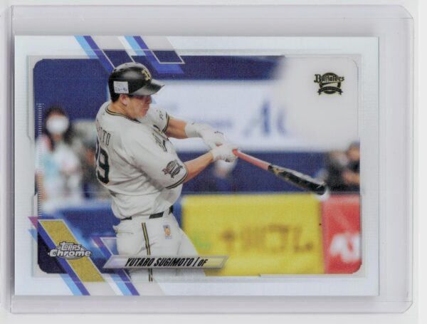 2021 Topps Chrome NPB Yutaro Sugimoto Refractors #128 Buffaloes