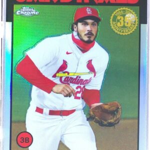 2021 Topps Chrome Nolan Arenado #86BC-5 Cardinals 1986 Topps 35th Anniversary