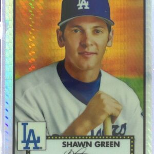 2021 Topps Chrome Platinum Anniversary Shawn Green Prism Refractor #554 Dodgers