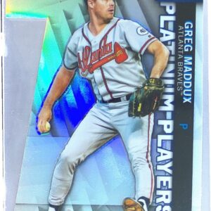 2021 Topps Chrome Update Greg Maddux #CPDC-47 Braves Platinum Players Die Cuts