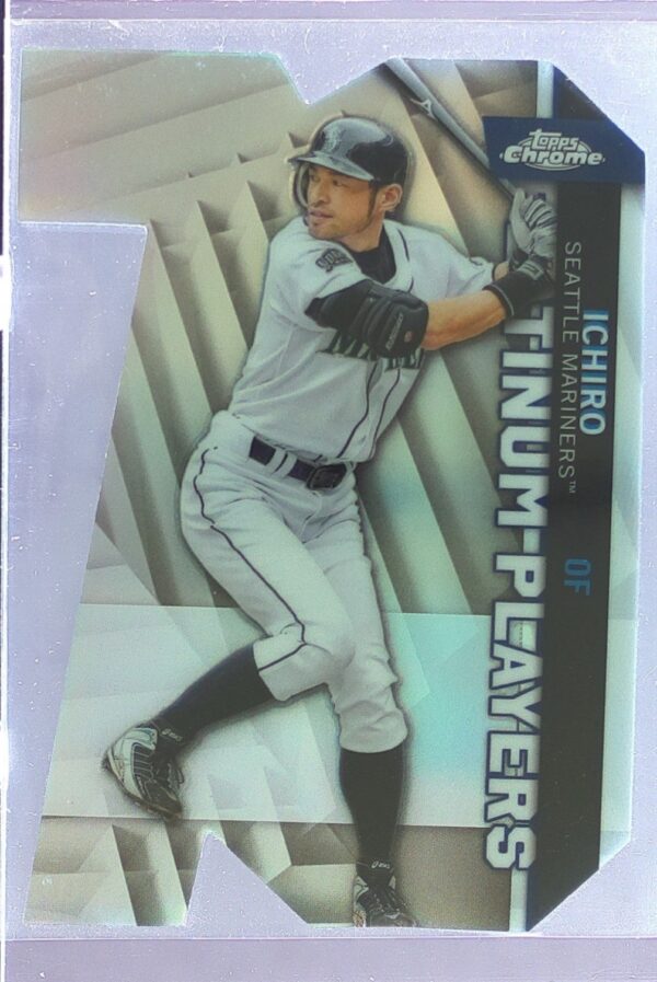 2021 Topps Chrome Update Ichiro #CPDC-15 Mariners Platinum Players Die Cuts