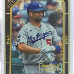 2021 Topps Gallery Albert Pujols Printer Proof #37 Dodgers