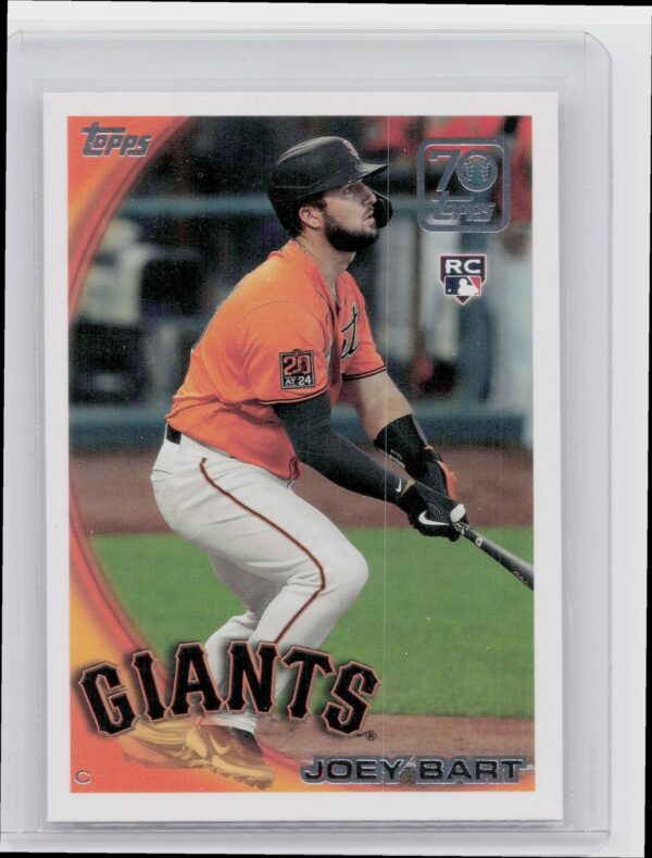 2021 Topps Joey Bart Rookie #70YT-60 Giants 70 Years of Topps Baseball Series 2