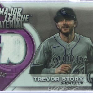 2021 Topps Trevor Story JSY #MLM-TS Rockies Major League Material Relics
