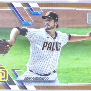 2021 Topps Update Drew Pomeranz Gold /2021 #US235 Padres