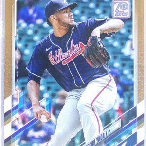 2021 Topps Update Huascar Ynoa Gold /2021 RC #US21 Braves